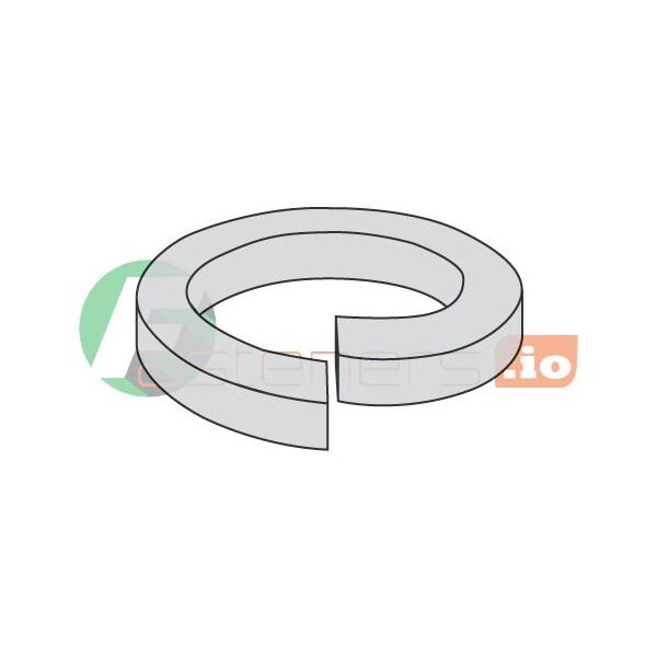 Newport Fasteners Split Lock Washer, For Screw Size 5/8 in Steel, Hot Dipped Galvanized Finish, 500 PK 218202 - main